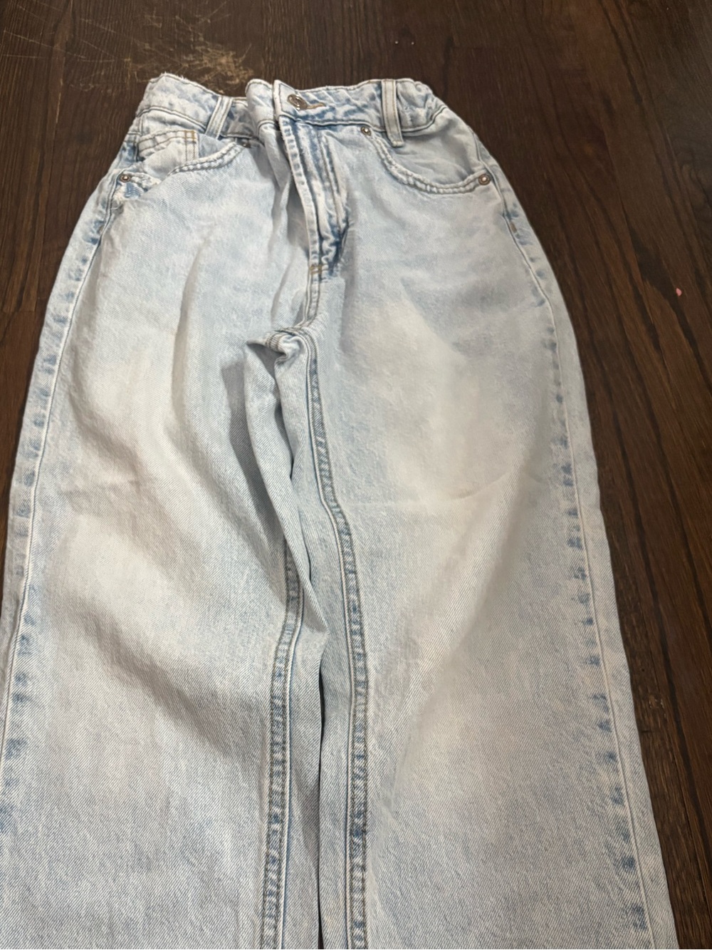Zara Light Wash Blue Kids Jeans